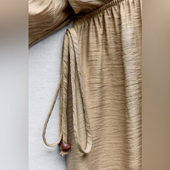 ZARA MIDI TUNIC DRESS - Picture 8 of 10